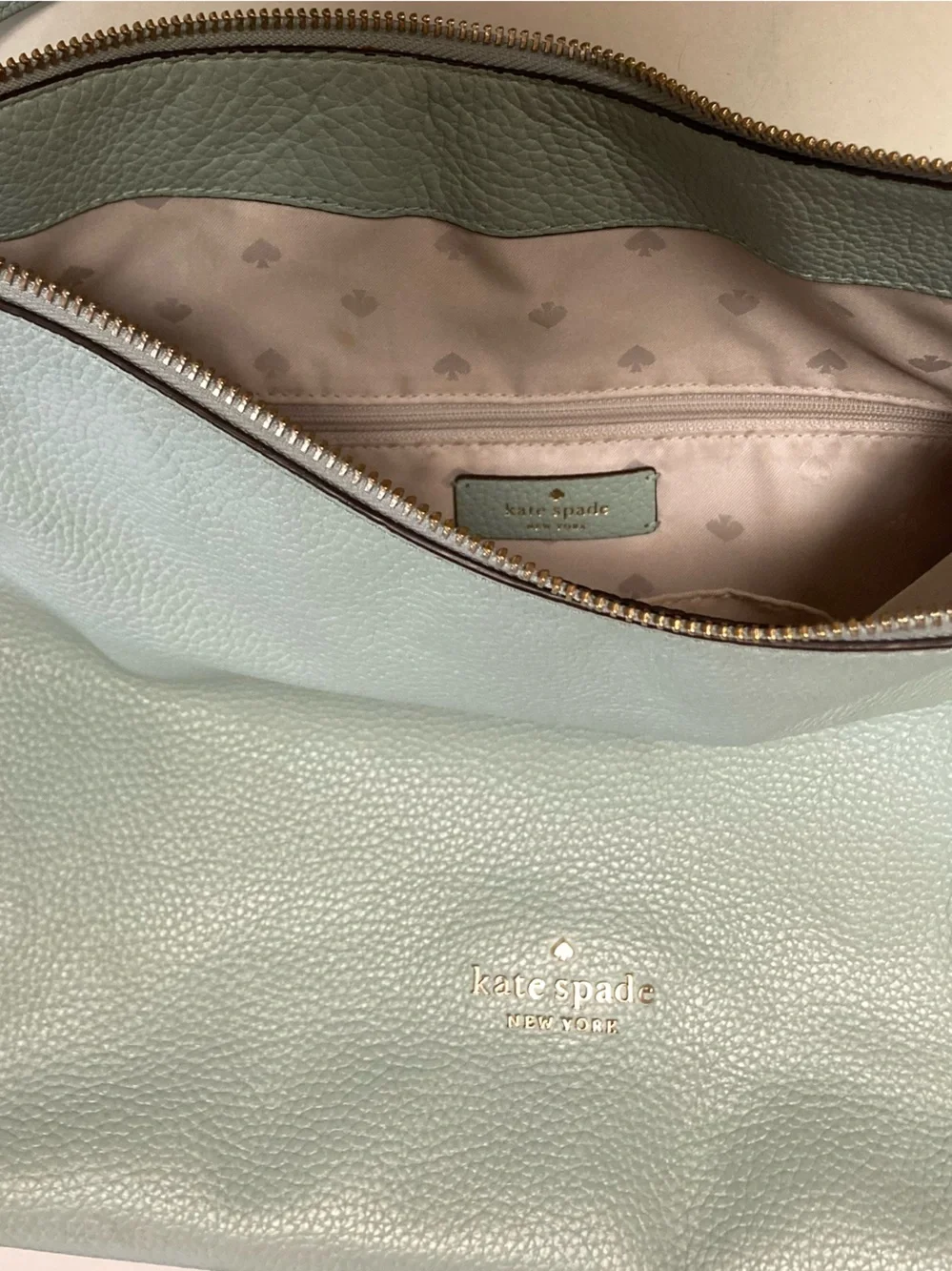 Kate Spade Blue Hobo Bag